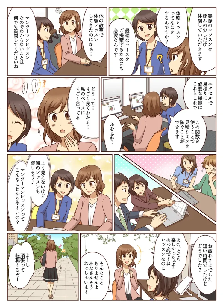 マンガで分かるアクア_体験レッスン編